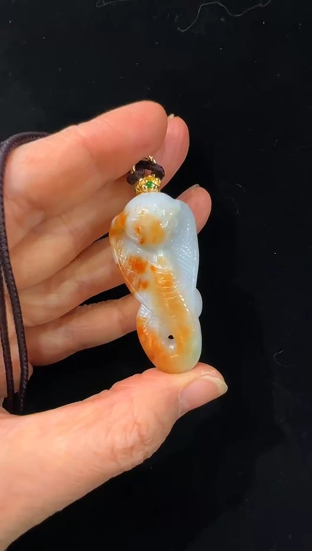 颈饰未镶嵌翡翠国风