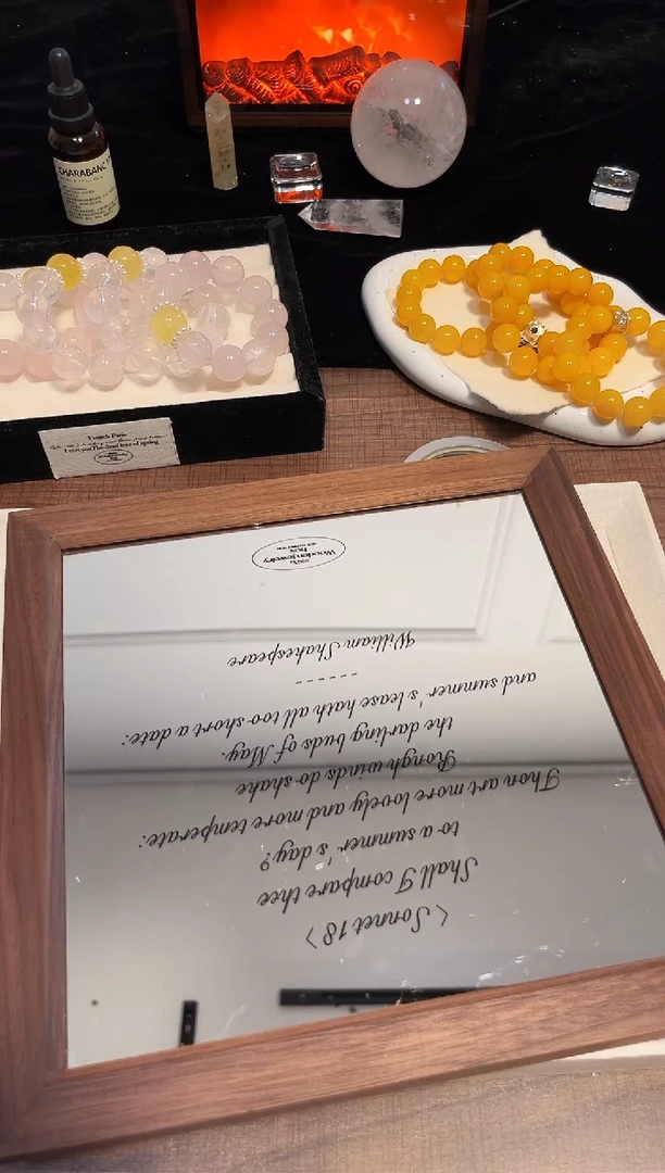 未镶嵌手串水晶金发晶7m手链高端轻奢手串多样性发一