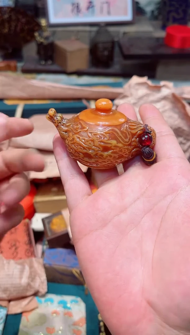 未镶嵌蜜蜡裸石B瑞哥专属高端精品30