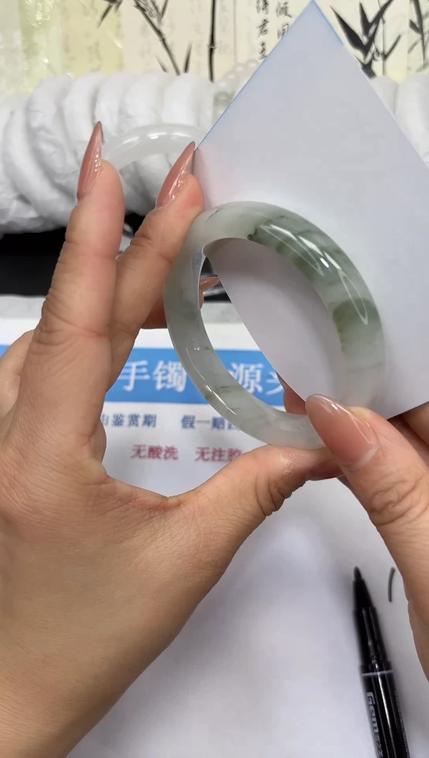 未镶嵌手镯石英质玉A84-57/58/59