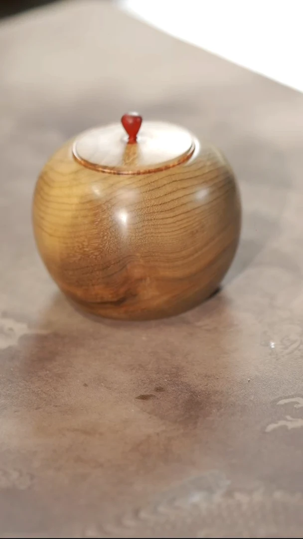 金丝楠219号金丝楠阴沉木茶叶罐