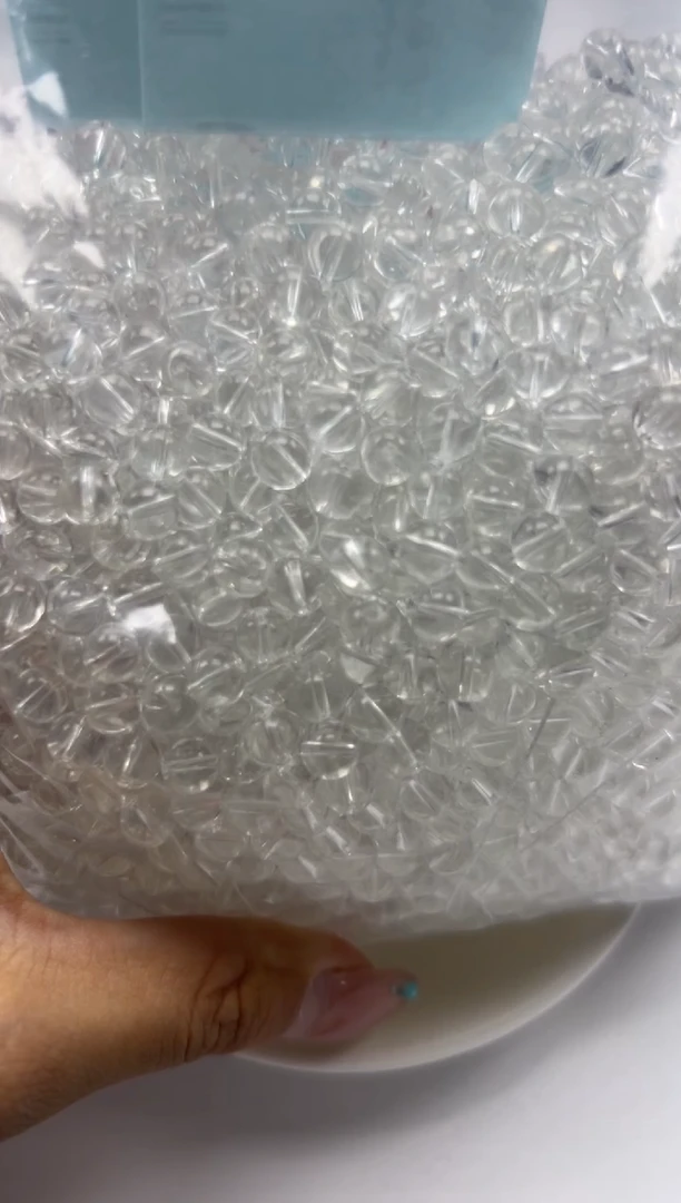 未镶嵌颈饰水晶w928白水晶6mm*50颗