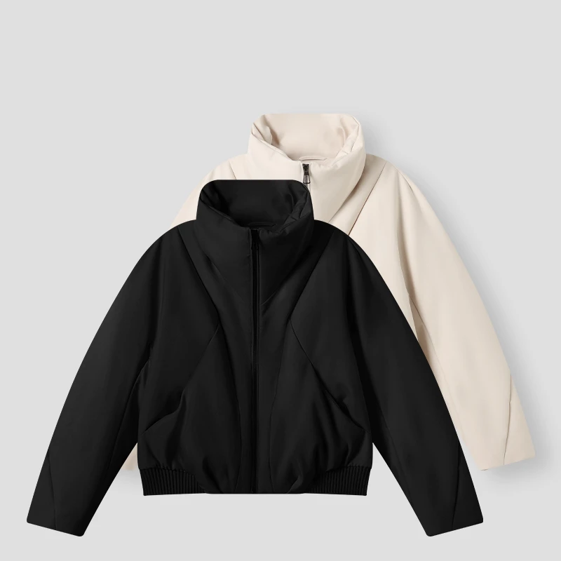 THESOONG|"小暖炉"95鹅绒定制斜纹轻量保暖收腰羽绒服HWYRF8161