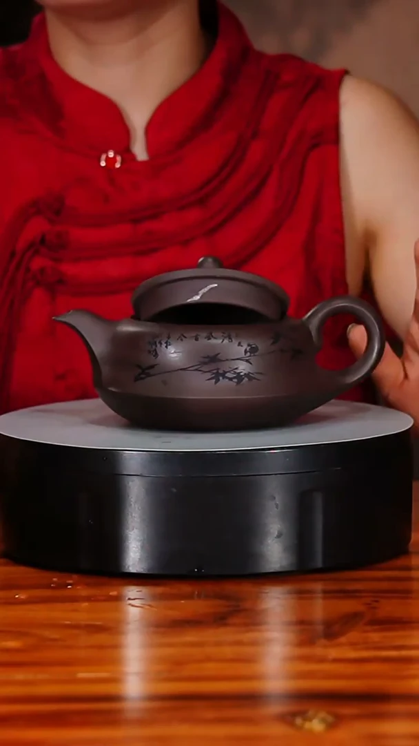 宜兴原矿紫砂壶茶壶350C