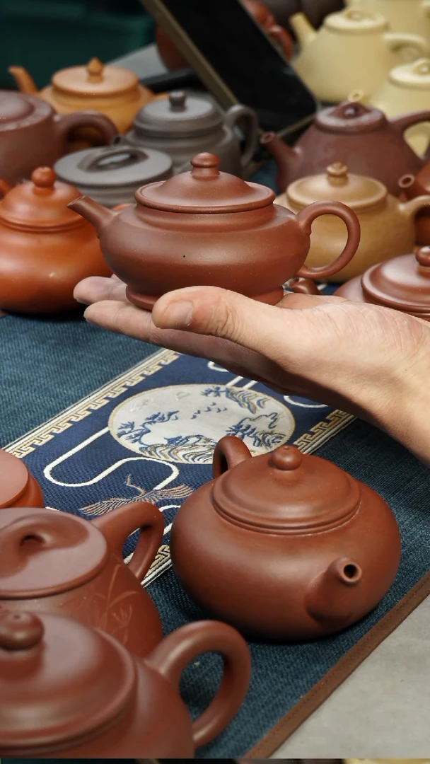 【闪购商品】紫砂茶壶红皮龙合欢茶壶