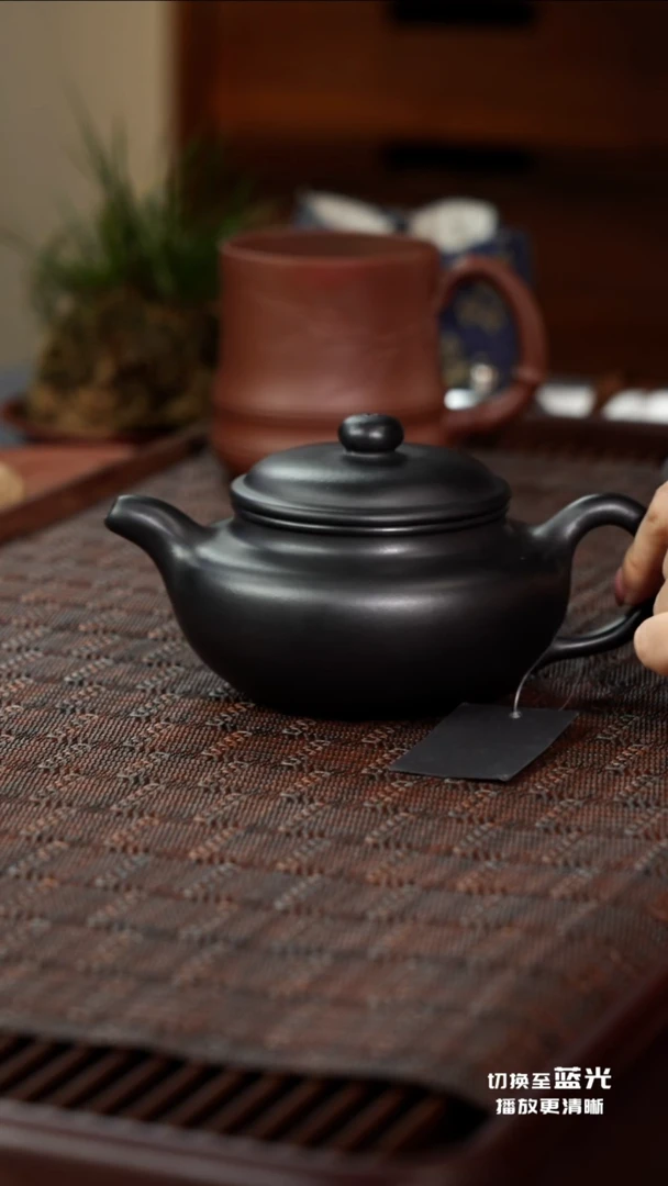 茶壶紫砂大仿古-龙血砂-捂灰-320cc