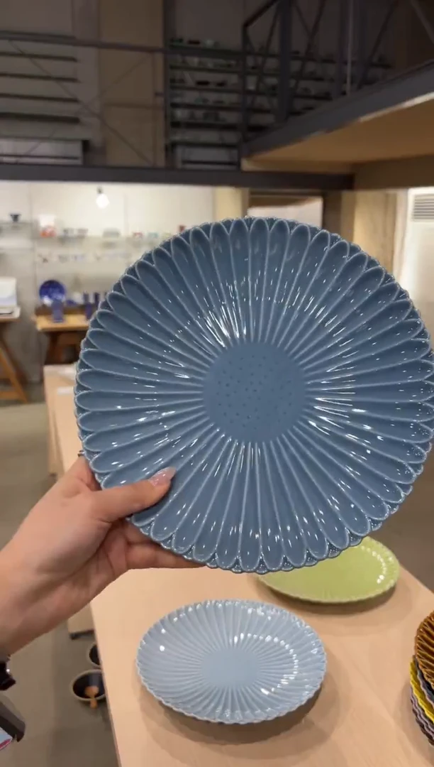 玻璃纸（B）マリーゴールドプレートL　ブルーグレー