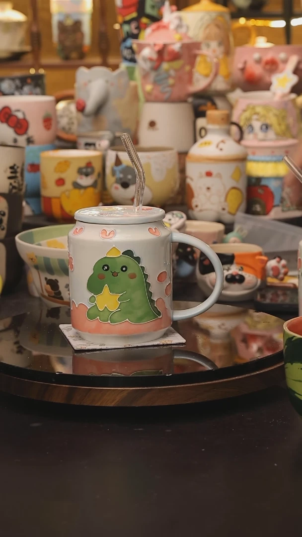 景德镇釉下彩绘设计师款式陶瓷
