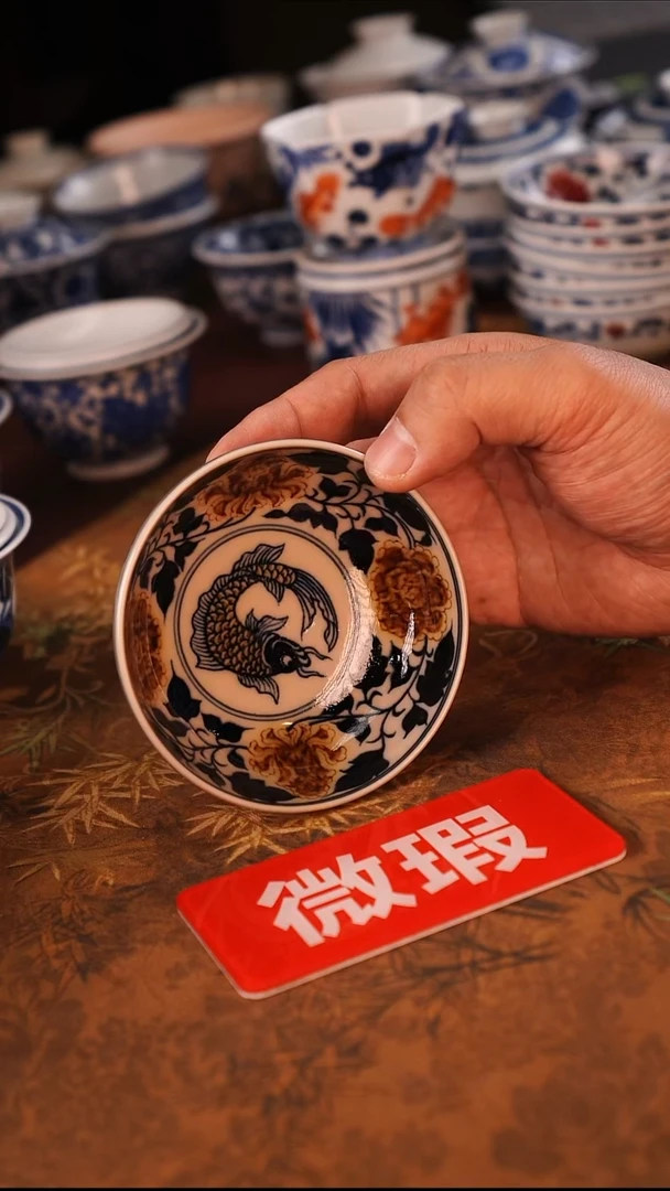 景德镇手工手绘茶器-106