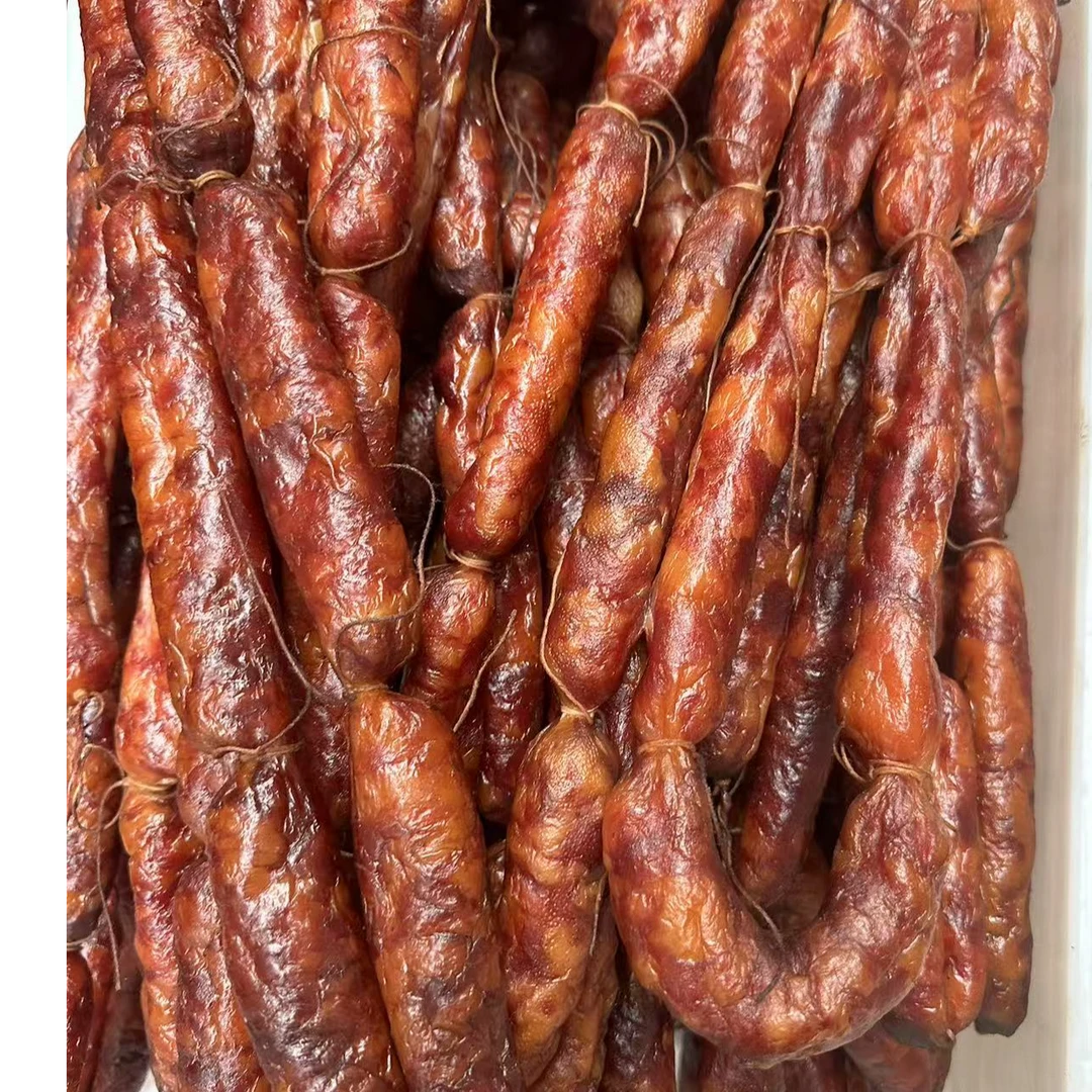 贵州腊肠手工腊肠柴火烟熏香肠本地猪三肥七瘦