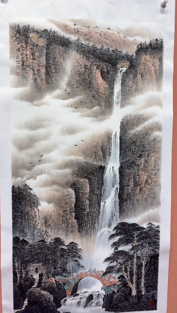国画师立照老师国画作品