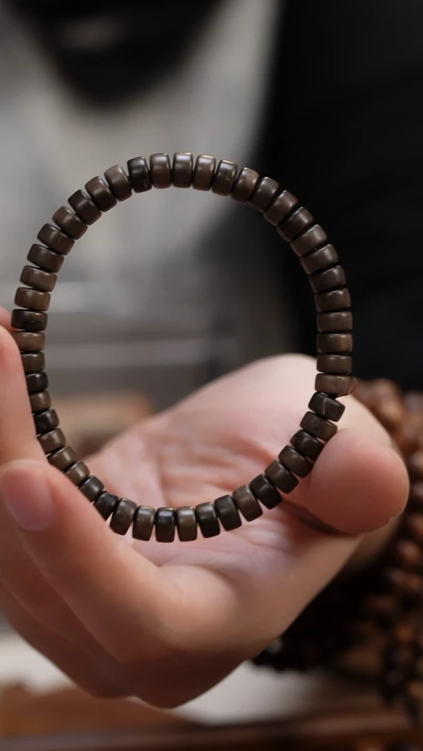 檀香木手串/手链阴沉老山檀香3*7药片珠多样式发其一瑕疵