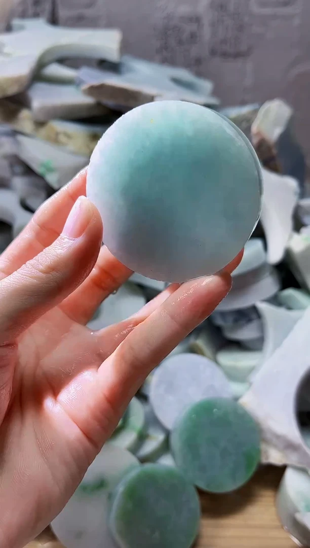 裸石翡翠翡翠a货正品玉石南陈801