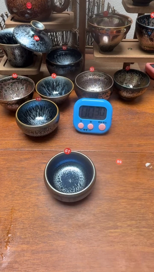 茶盏李*生61号建盏工匠茶器