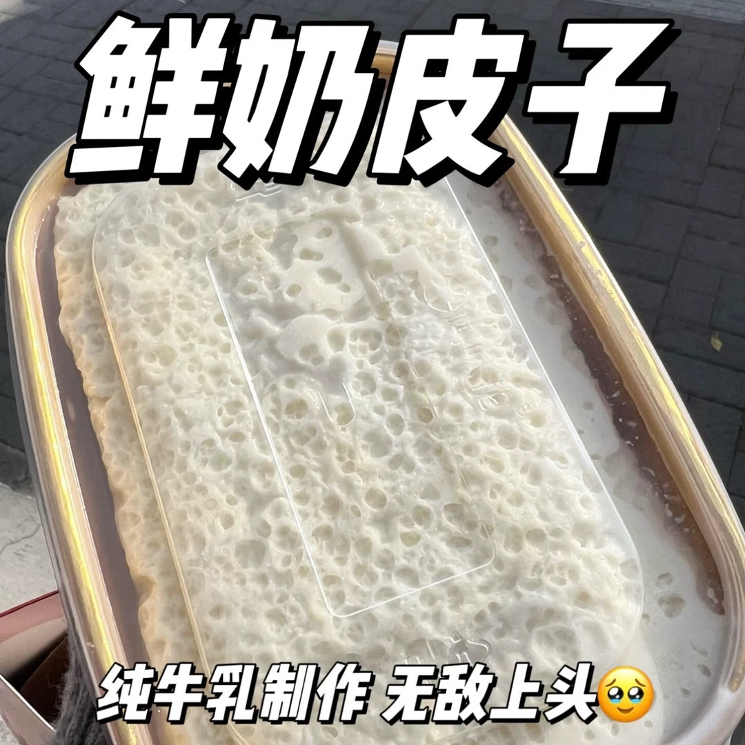 【内蒙特产】鲜奶皮子纯生牛乳熬制300g/盒