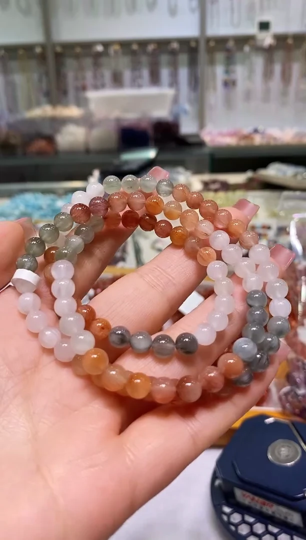 未镶嵌手链水晶多样性发其一多圈