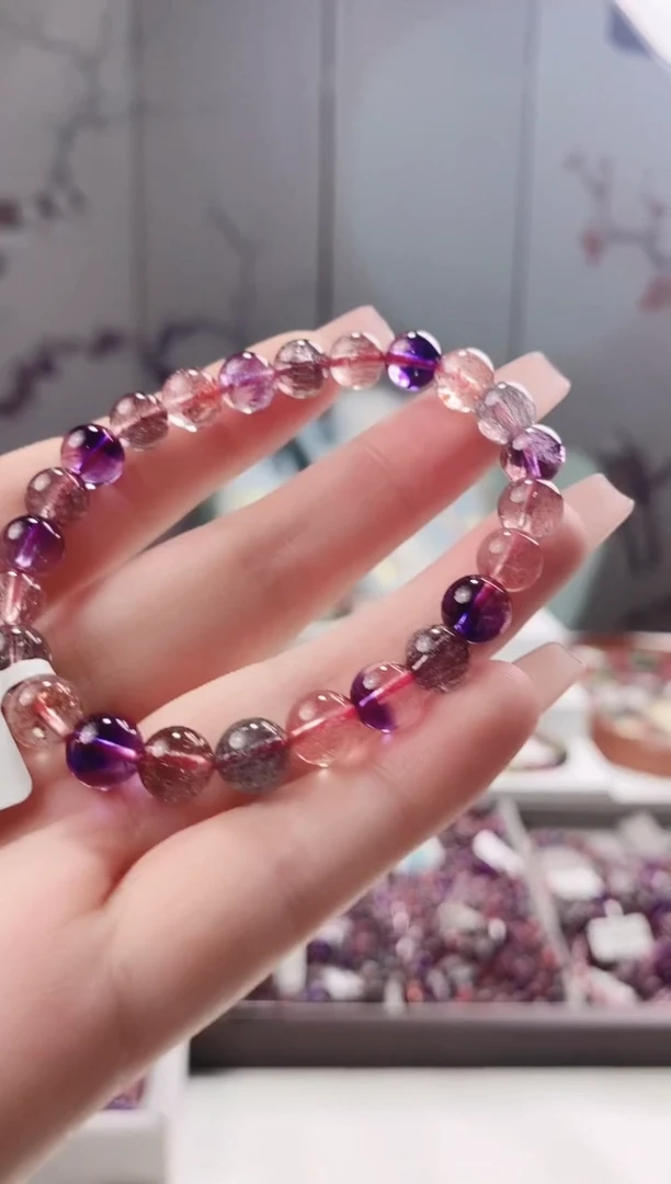 【闪购商品】水晶超七单圈7.5*未镶嵌多人多样性发其一