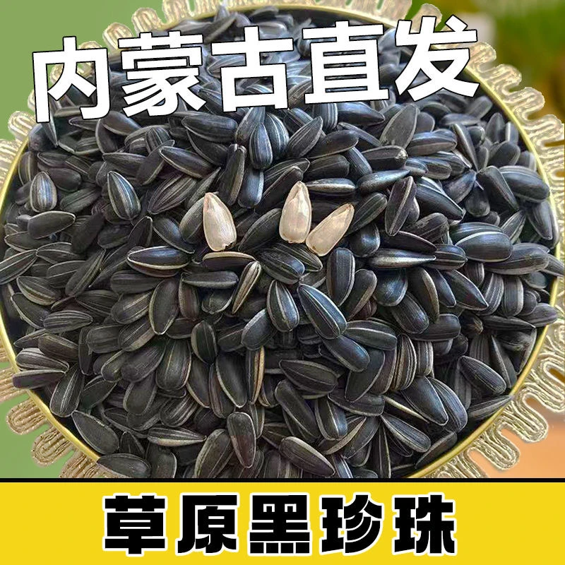 黑油葵黑珍珠小瓜子籽炭火原味炒瓜子生瓜子零食干果