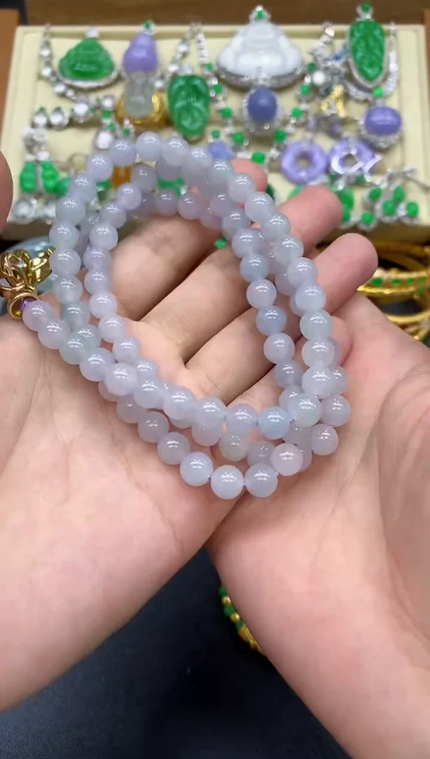 颈饰未镶嵌翡翠45-中国好珍宝