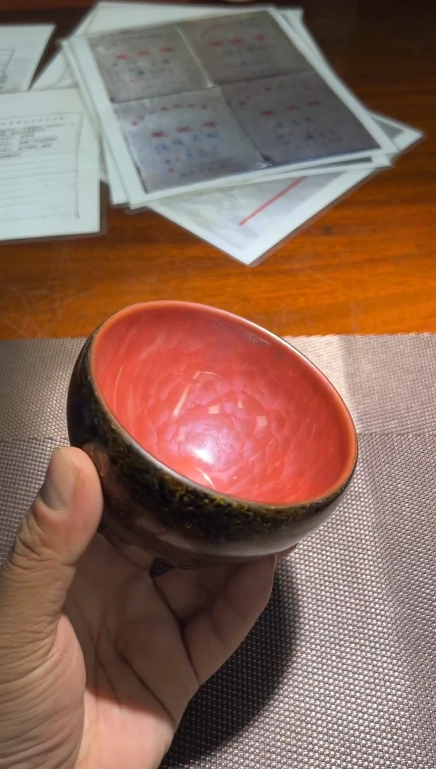 茶盏廖设生老师作品