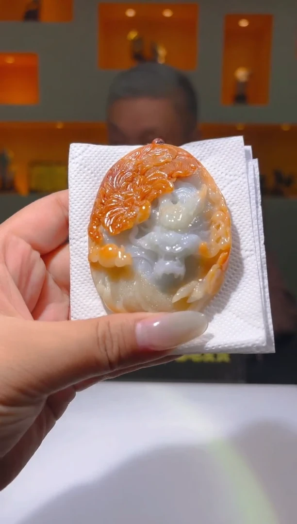 未镶嵌定制翡翠21/1230/L/龙凤