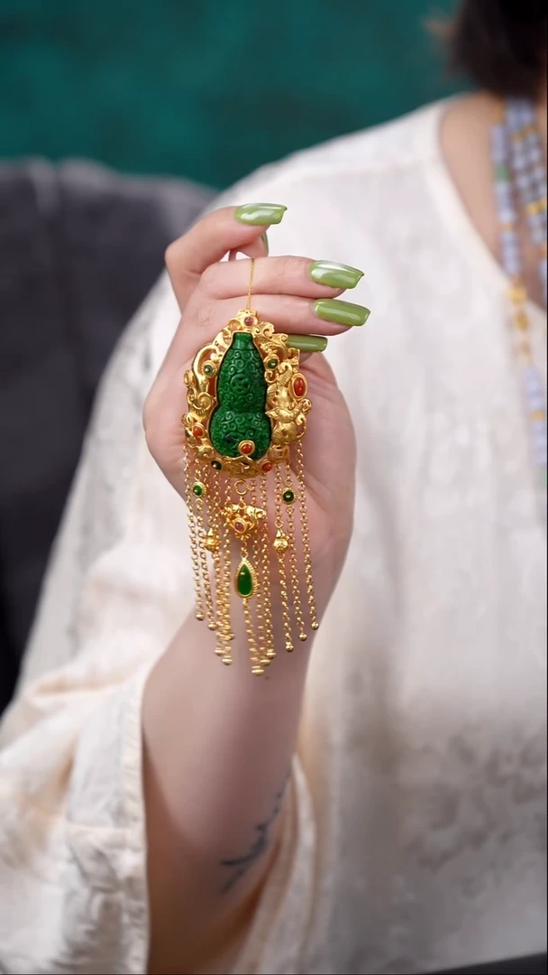 颈饰未镶嵌翡翠翡翠吊坠