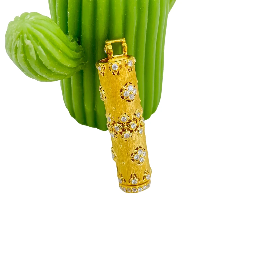 5D足金999 镶嵌仙女棒挂坠 附加228