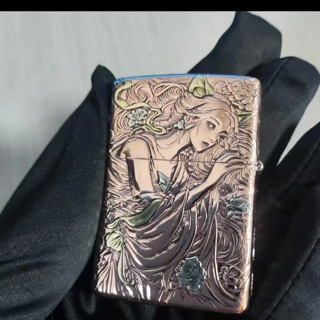 ZP紫铜五面镶嵌涂山九尾煤油机