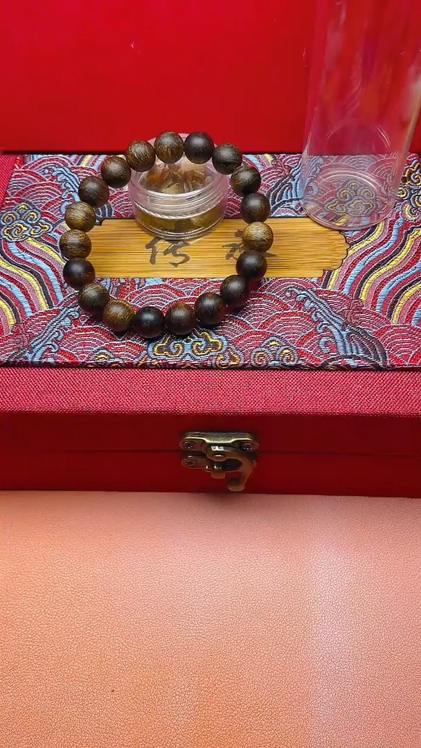 【闪购商品】沉香手串芽庄白棋瘤疤1.0沉水Q10889240