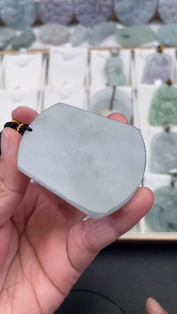 颈饰未镶嵌翡翠天然缅甸翡翠A货164