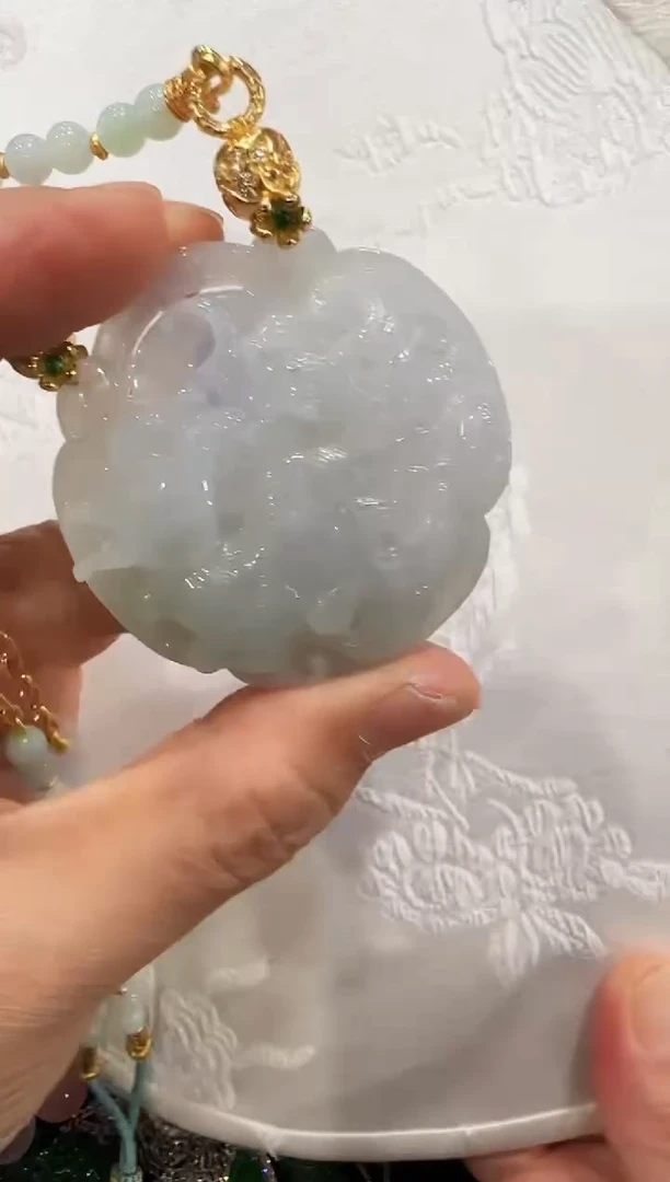 颈饰未镶嵌翡翠国风