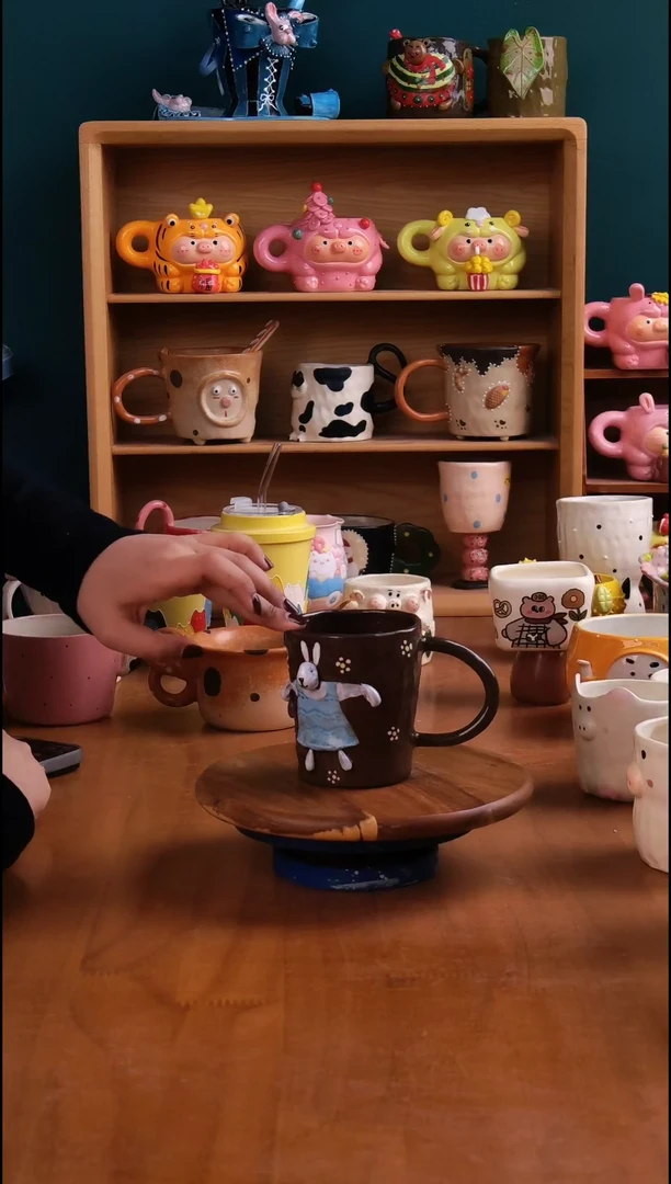 摆件陶景德镇原创手工陶瓷06