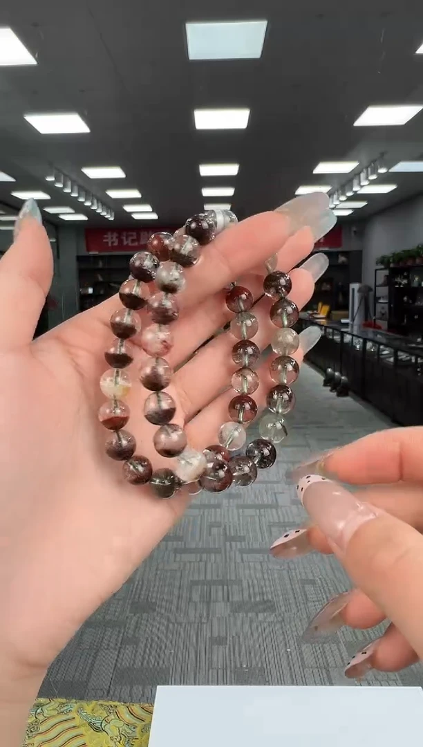 【闪购商品】水晶手链未镶嵌B93 XL2653约9mm多样性发一件