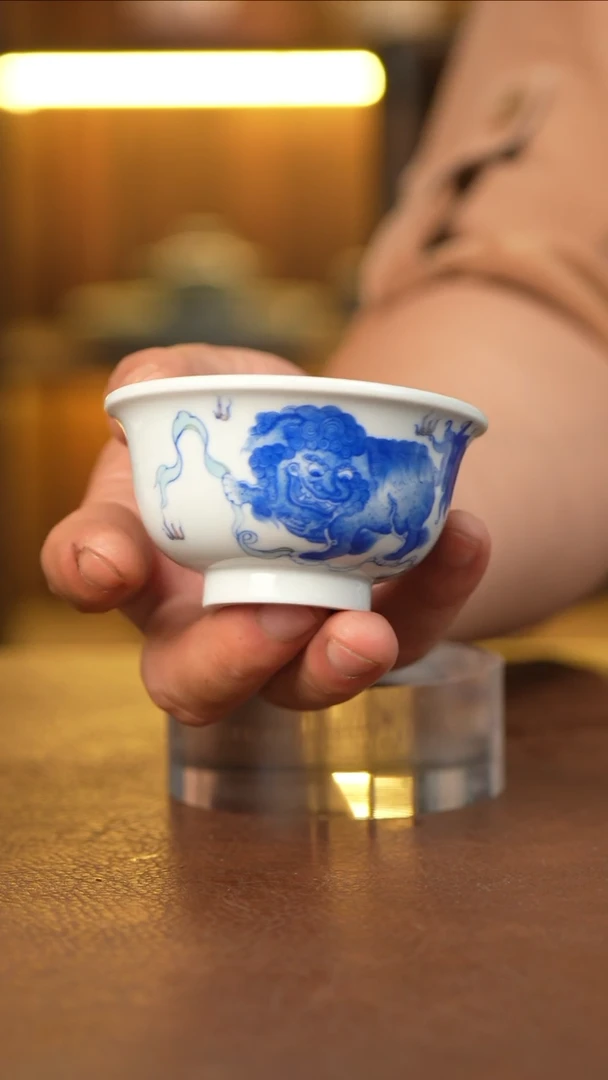 吃****薯景德镇手工手绘茶器