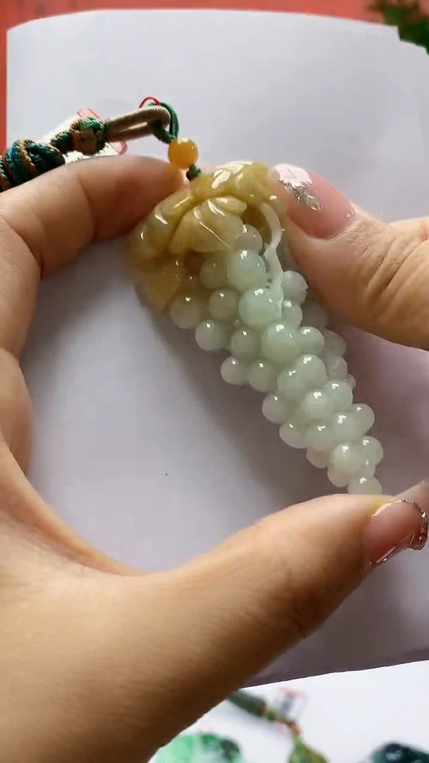 未镶嵌定制翡翠4852ty-毛货挂件45