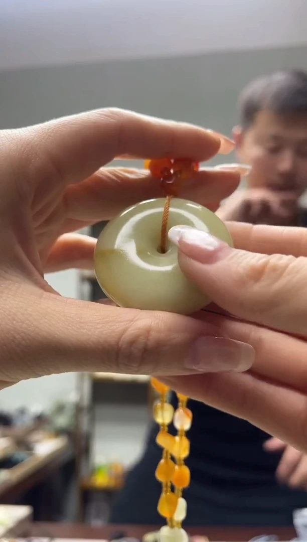 未镶嵌岫玉吊坠多样性发货拍一发一