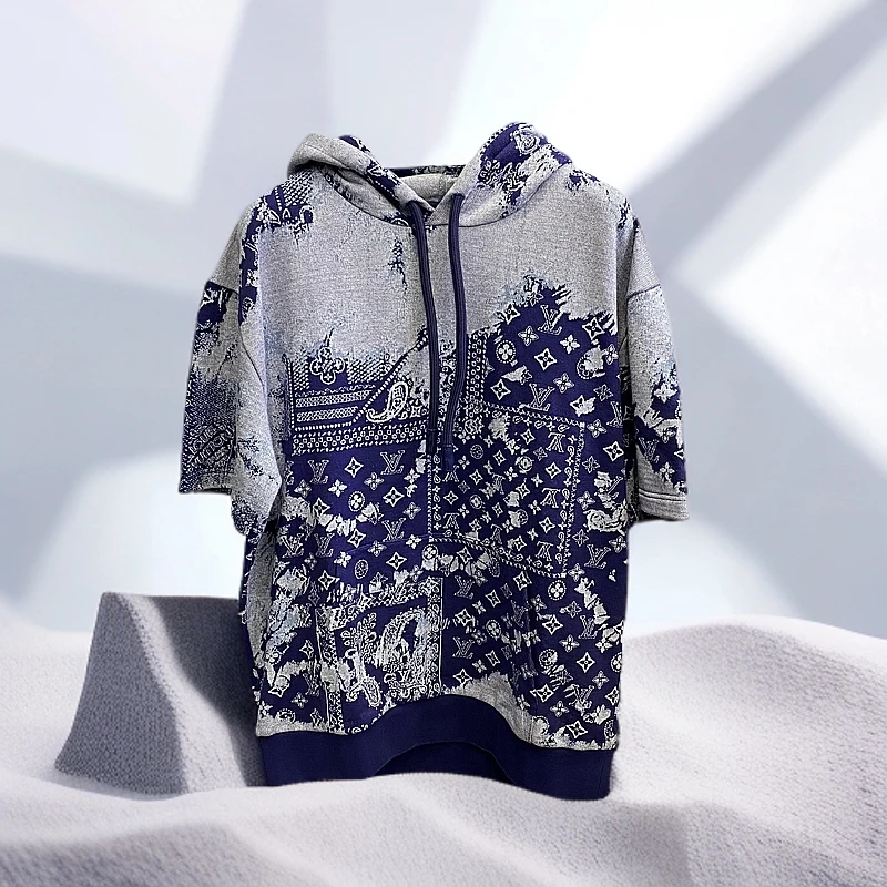 95新 LouisVuitton/路易威登 潮服/lv/XL码/针织短袖/01300035