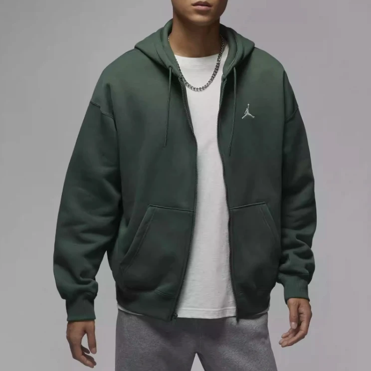 1耐克NIKE男子连帽衫春新款卫衣夹克IB7232323