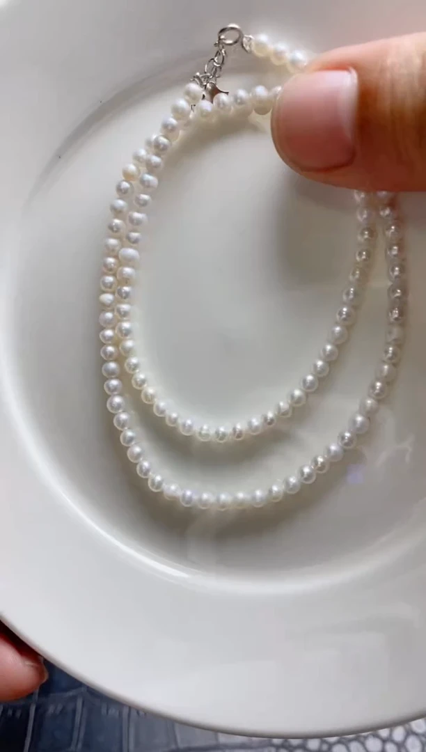 淡水珍珠未镶嵌颈饰0044