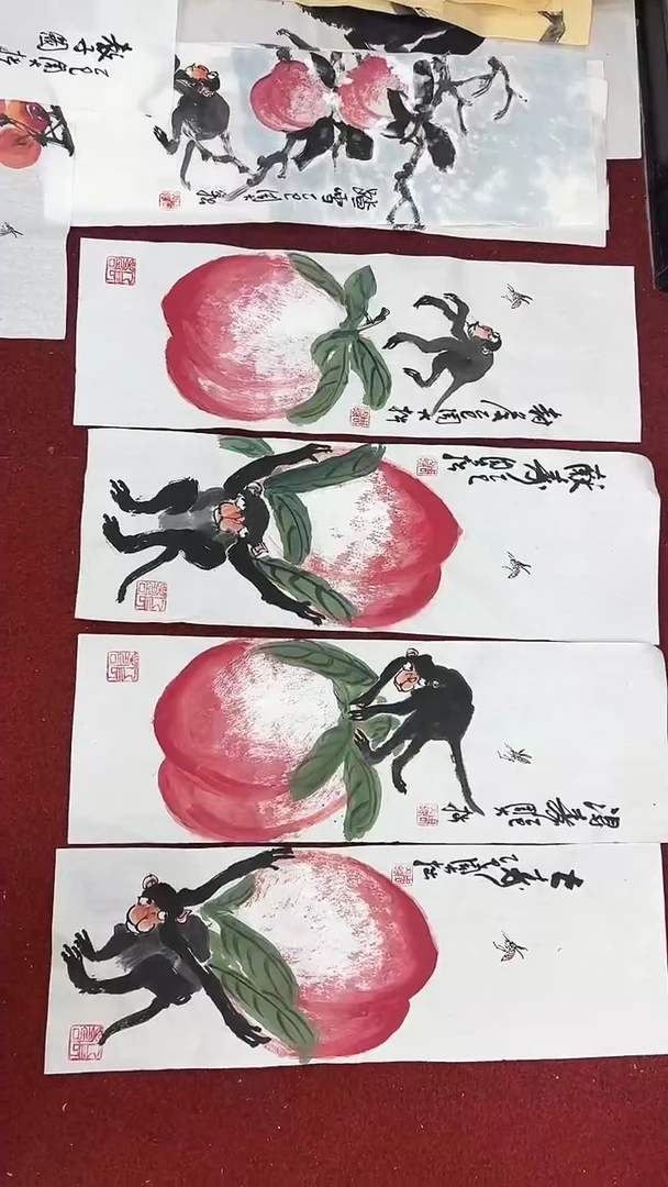 国画周大拙/国画/花鸟