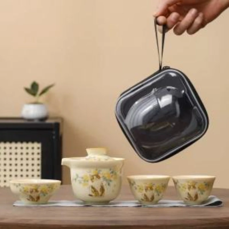 DD-G3045-猫咪哥窑快客旅行套