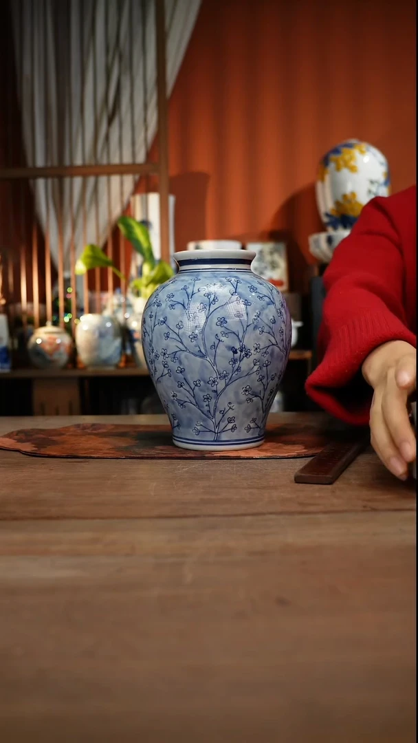 当代高温釉下彩手绘陶瓷餐具