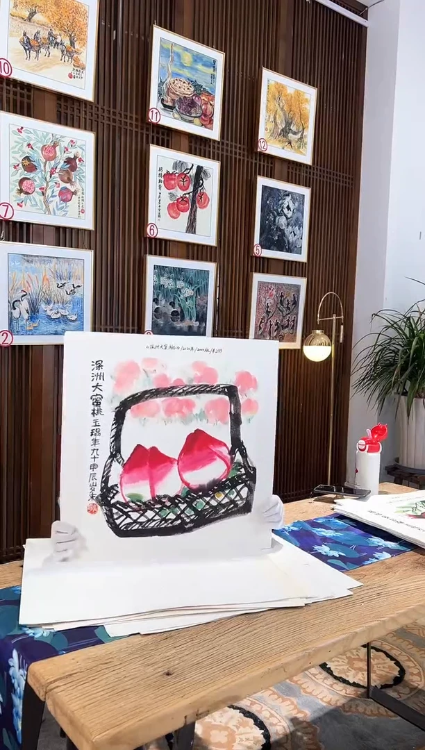 版画耿玉琨名章限量版画S