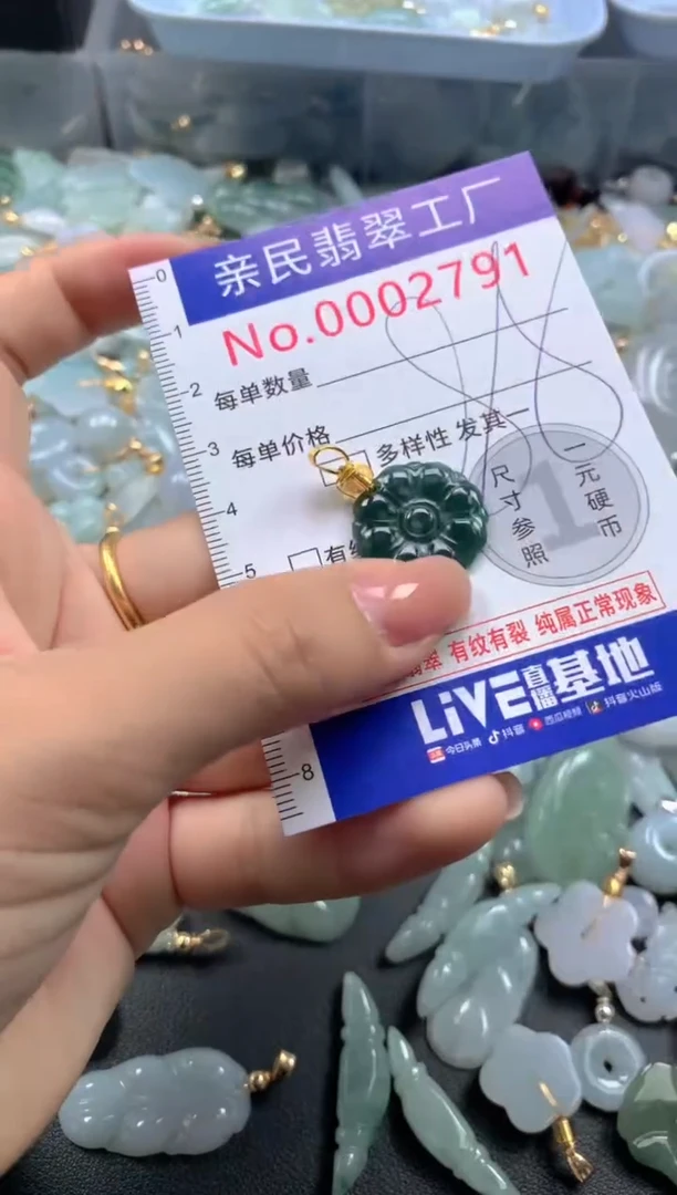 颈饰未镶嵌翡翠2791