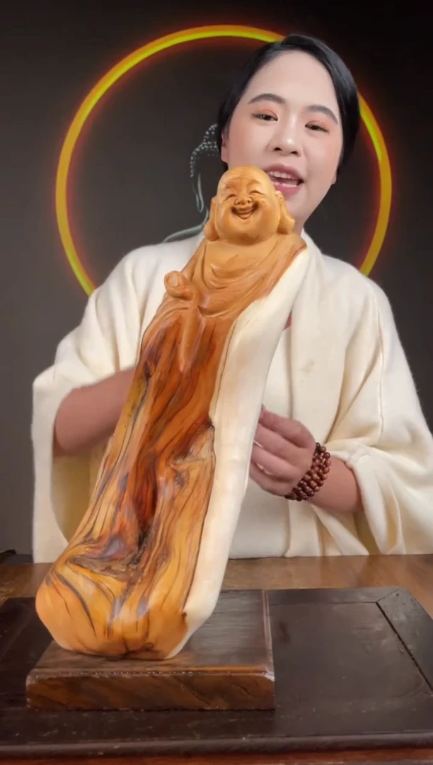 柏木（崖柏）手工摆件,先抢先得! 编号:56