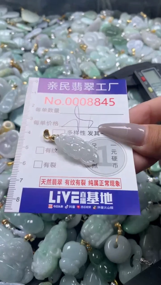 颈饰未镶嵌翡翠8845