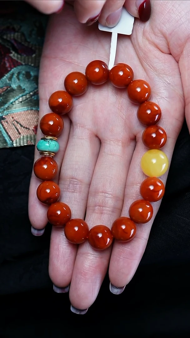 【闪购商品】南红玛瑙手串未镶嵌设计款@@SJ1604-CRJ