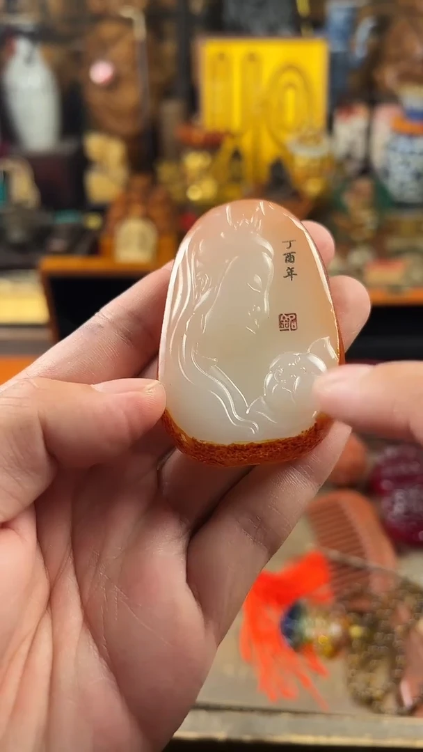 吊坠滴血莲花菩提 三三甄选