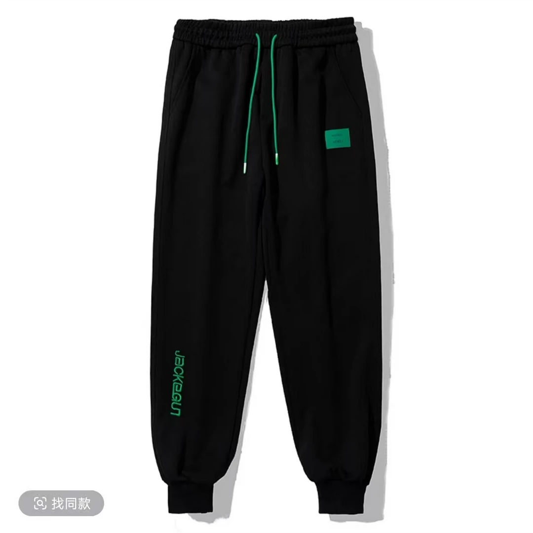 新5503-真家实体撤柜款-加绒加厚休闲潮流百搭束脚简约休闲卫裤