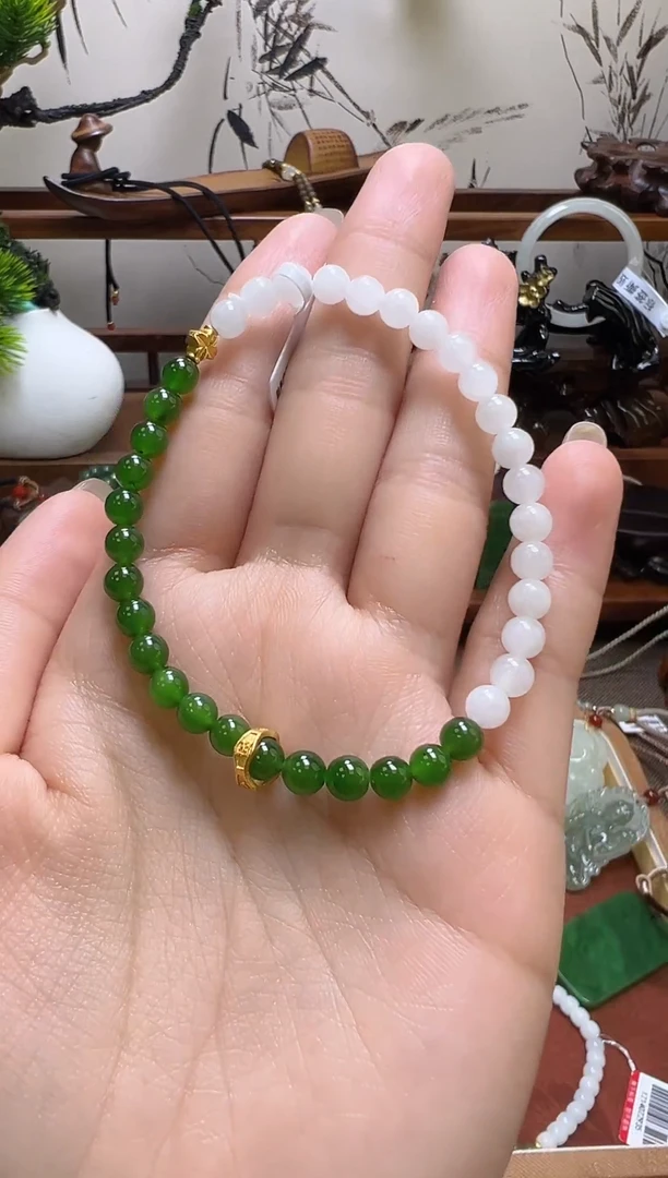 未镶嵌手串和田玉手串